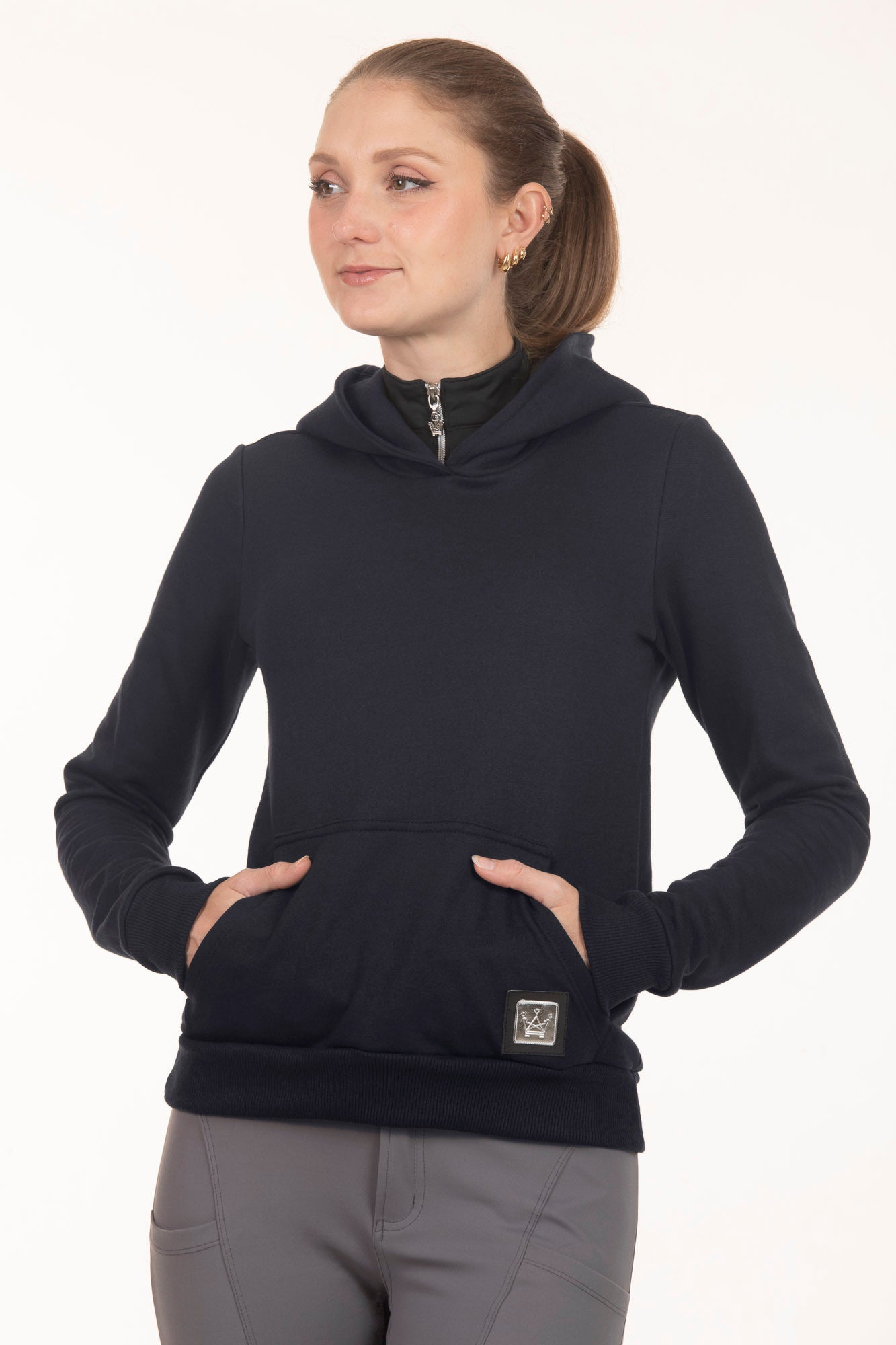 Navy Kangaroo Sweatshirt