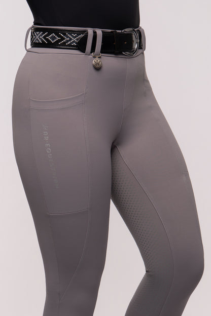 Culote Hipismo Legging 2.0 Platina