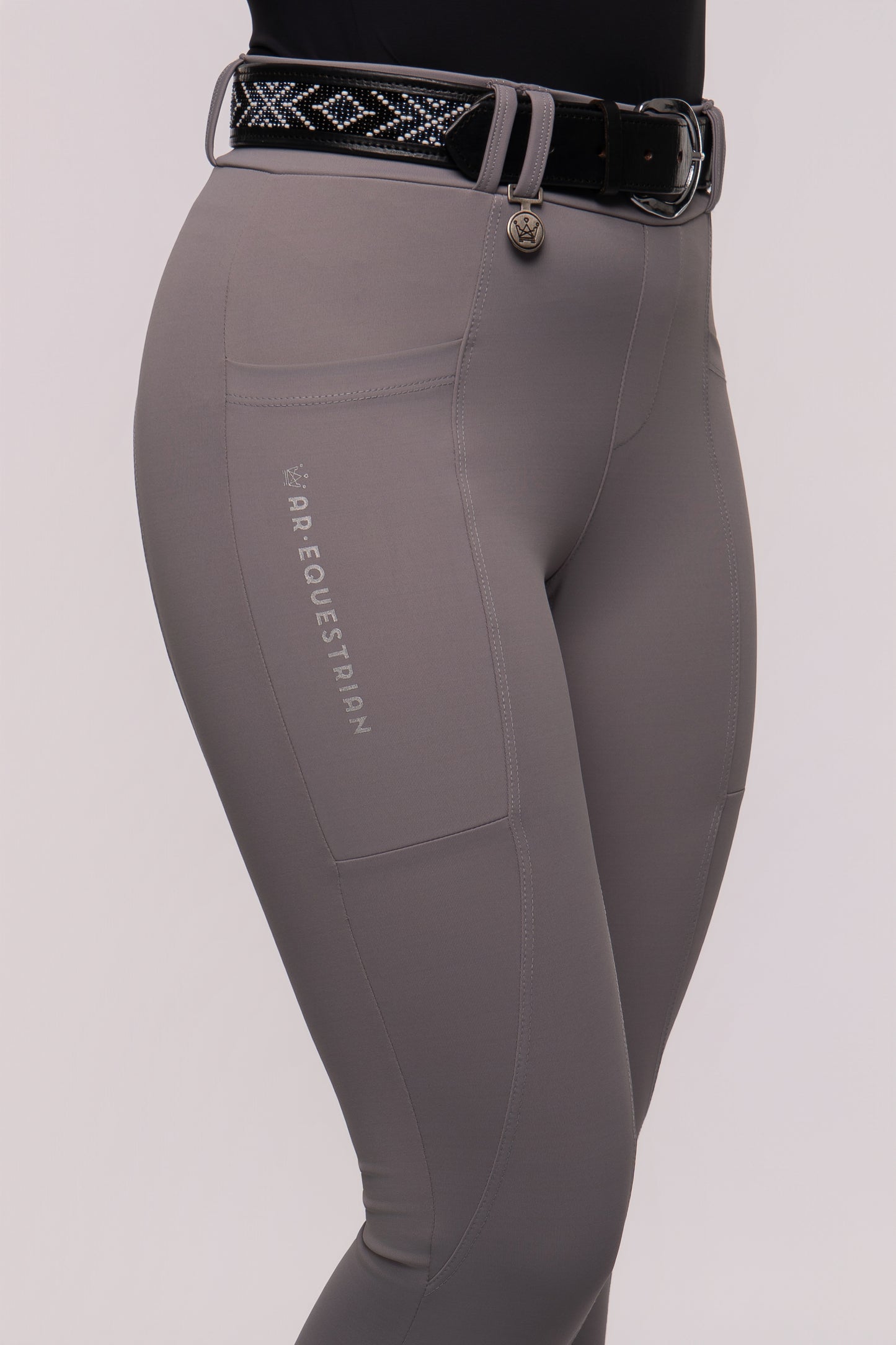 Culote Hipismo Legging 2.0 Platina
