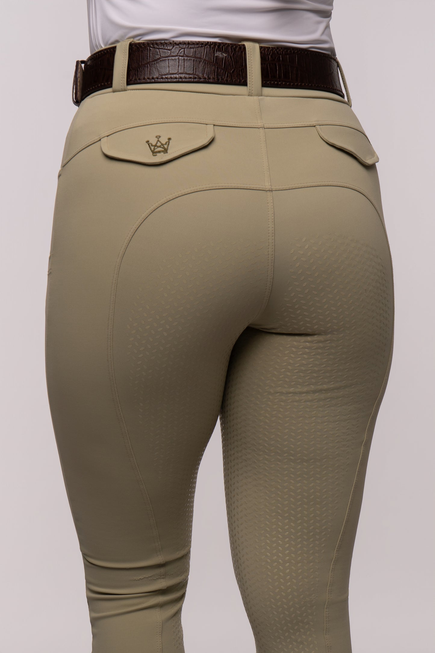 Culote Hipismo Legging Cristal Khaki