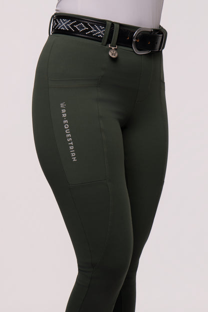 Culote Hipismo Legging 2.0 Verde Cacto