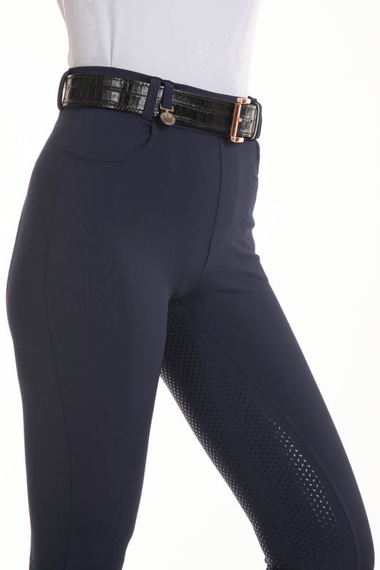 Dark Blue Equestrian Leggings