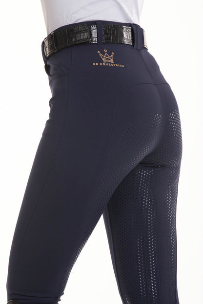 Dark Blue Equestrian Leggings